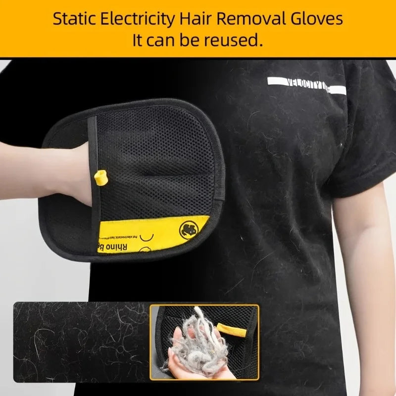 The FurMagnet™ - 2-in-1 Grooming & Cleaning Glove